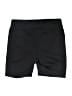 Adrienne Vittadini Solid Black Athletic Shorts Size 1X - photo 2