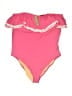J.Crew Color Block Pink Swimsuit Bottoms Size 16 - photo 1