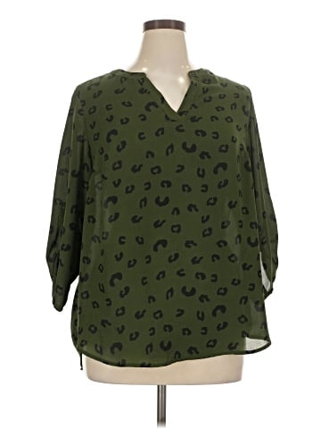 41Hawthorn 3/4 Sleeve Blouse (view 1)