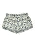 Joie 100% Silk Print Blue Shorts Size L - photo 2