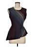 BCBGMAXAZRIA Blue Sleeveless Top Size M - photo 1