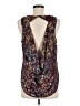 WAYF 100% Polyester Burgundy Sleeveless Blouse Size M - photo 2