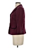Nine West 100% Polyester Burgundy Blazer Size 4 - photo 5