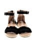 Journee Collection Black Sandals Size 8 - photo 2