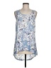 Rose + Olive Blue Sleeveless Blouse Size M - photo 1