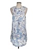 Rose + Olive Blue Sleeveless Blouse Size M - photo 2