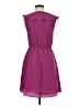 BCBGeneration 100% Polyester Solid Purple Casual Dress Size M - photo 2