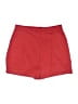 Assorted Brands Solid Red Shorts Size 14 - photo 2