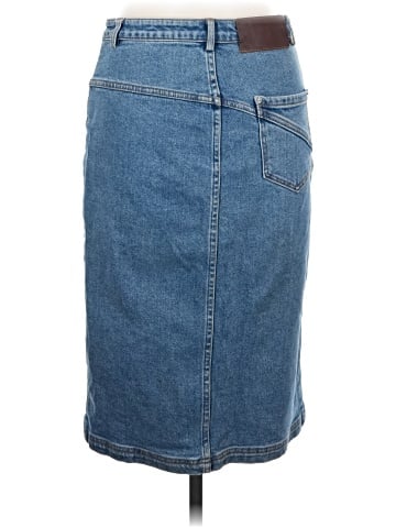 STAUD Denim Skirt (view 2)