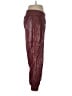 Cinq à Sept 100% Polyester Burgundy Track Pants Size L - photo 4