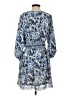 Max Studio 100% Polyester Paisley Blue Casual Dress Size S - photo 2