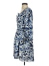Max Studio 100% Polyester Paisley Blue Casual Dress Size S - photo 5