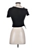 Superdown Black Short Sleeve Top Size S - photo 2