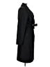 Garnet Hill Black Trenchcoat Size 12 - photo 4