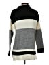 Talbots Color Block Gray Turtleneck Sweater Size S - photo 2