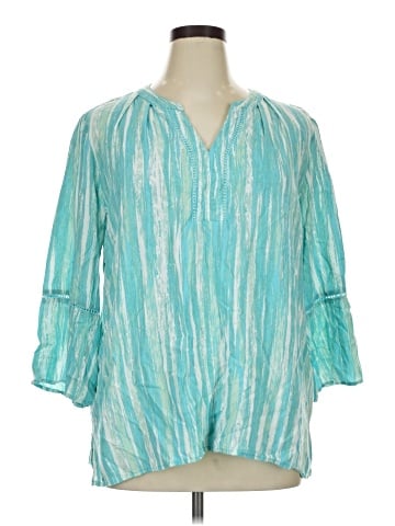 Gloria Vanderbilt 3/4 Sleeve Blouse (view 1)