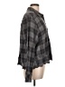 Torrid 100% Cotton Plaid Gray Long Sleeve Blouse Size Lg Plus (0) - photo 4