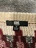 FRYE Chevron-herringbone Burgundy Pullover Sweater Size M - photo 7