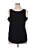 Faded Glory 100% Polyester Black Sleeveless Top Size 16 - 18 - photo 2