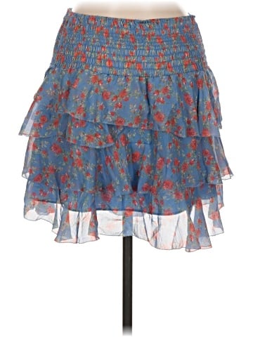 Intermix Silk Skirt (view 2)