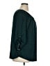 Notations Teal Long Sleeve Henley Size 1X - photo 4