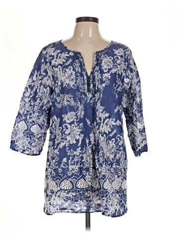 Soft Surroundings 3/4 Sleeve Blouse (view 1)