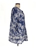 Soft Surroundings 100% Cotton Blue 3/4 Sleeve Blouse Size L - photo 4