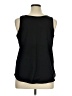 Faded Glory 100% Polyester Black Sleeveless Top Size 16 - 18 - photo 2
