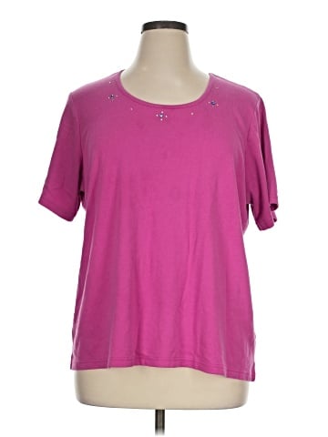 Quacker Factory Short Sleeve Top (view 1)