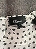 Iz Byer 100% Polyester Ivory 3/4 Sleeve Blouse Size M - photo 7