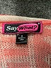 Say What? 100% Acrylic Pink Kimono Size S - photo 7