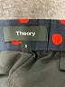 Theory 100% Silk Polka Dots Blue Silk Pants Size S - photo 7