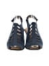 Comfortiva 100% Leather Blue Sandals Size 7 (X-wide) - photo 2