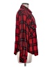 Sanctuary 100% Rayon Plaid Red Long Sleeve Button-Down Shirt Size M - photo 4