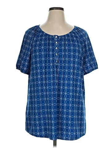 Notations Short Sleeve Henley (view 1)
