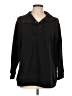 Soft Surroundings Black Pullover Sweater Size L (petite) - photo 1