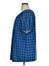 Notations Blue Short Sleeve Henley Size 1X - photo 5