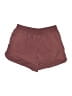 Avia Solid Burgundy Athletic Shorts Size 12 - 14 - photo 2
