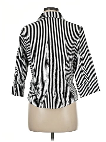TanJay 3/4 Sleeve Button-Down Shirt (view 2)
