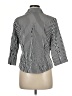 TanJay Stripes Black 3/4 Sleeve Button-Down Shirt Size 8 Petite - photo 2