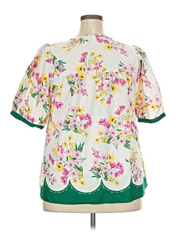 Crown & Ivy Short Sleeve Blouse (view 2)