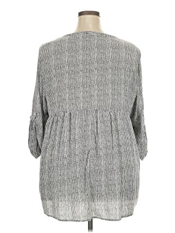 Jones & Co 3/4 Sleeve Blouse (view 2)