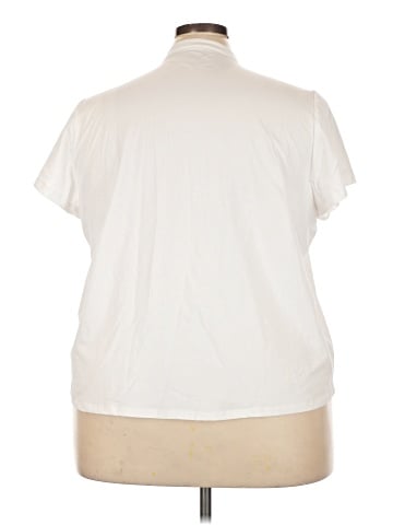 Lands' End Short Sleeve Blouse (view 2)