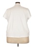 Lands' End Ivory Short Sleeve Blouse Size 3X - photo 2