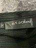 St. John Houndstooth Black Casual Dress Size 14 - photo 7