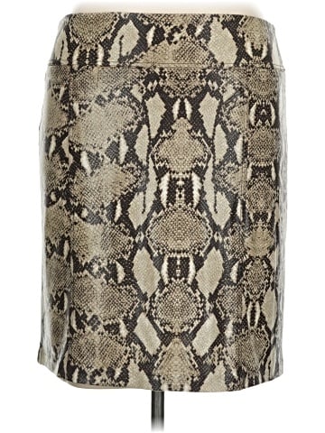 Chico's Faux Leather Skirt (view 1)