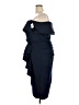 Xscape Solid Blue Cocktail Dress Size 18 - photo 5