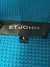 St. John Teal Cardigan Size L - photo 7