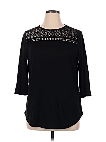 Automet 3/4 Sleeve Top (view 1)