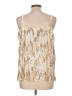 Torrid Gold Sleeveless Blouse Size Lg Plus (0) - photo 2
